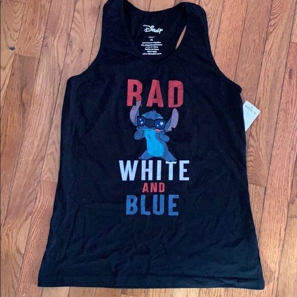 Tops - Disney stitch tank top